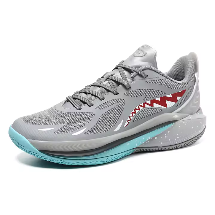 Zapatos de entrenamiento reales transpirables de malla, zapatillas de deporte resistentes al desgaste y antideslizantes - 1