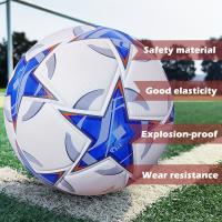 Balón de fútbol de cuero PU n.° 5, balón de fútbol de alta elasticidad, resistente al desgaste y a prueba de explosiones - details 2