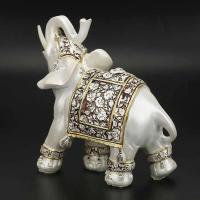 Estatua de la suerte exquisita Vintage, Feng Shui de la riqueza, modelo elegante, adornos, manualidad para regalo, elefante, decoración del hogar - details 4