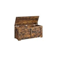 Puff Almacenaje, Banco con 2 Bisagras de Seguridad, Baúl, Zapatero, Estilo Moderno, 40 x 76 x 48 cm, para Pasillo Dormitorio Salón, Blanco LHS11WT - details 6