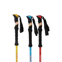 Muleta telescópica de carbono de alta calidad, bastones nórdicos, bastón para caminar, Alpenstock, Trekking - details 3