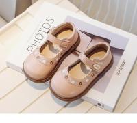 Zapatos de cuero de suela suave para niña, zapatos antideslizantes de princesa para niño, zapatos de flores bordadas para niño, zapatos Mary Jane informales versátiles de primavera - details 8