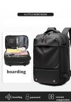 Mochila de compresión al vacío para hombre, bolsa de viaje para ordenador portátil de 17 pulgadas, de gran capacidad, para negocios y escuela - details 0