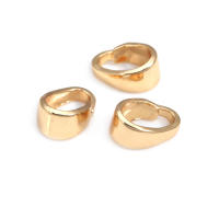 7x3,5 MM 6x4MM 7x5MM 9x4MM 18K Color oro latón dijes conector colgantes cierres suministros para fabricación de joyas accesorios Diy - details 6
