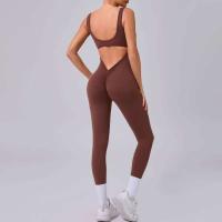 Monos de Yoga sin Costuras Ropa Deportiva Hip-Lifting para Mujeres Leggings de Gimnasio para Workout y Correr - details 5