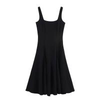 OUWU-Vestido largo de moda para mujer, elegante vestido midi sin mangas con diseño sin espalda y cuello en U, vestidos de fiesta en la playa para verano - details 0
