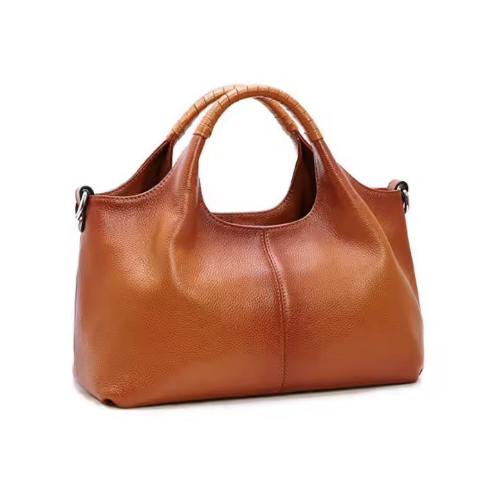 Bolso de Mujer de Cuero Suave de Gran Capacidad 2025 Bolso de Negocios para Viajes Urbanos - 1