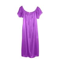 Las mujeres usan vestidos de noche sexys de seda helada Ence lisos, pijamas de mujer, pijamas de talla grande - details 14