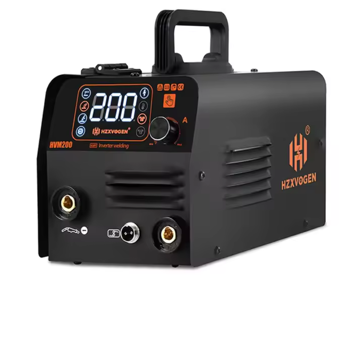 Máquina de Soldar HZXVOGEN 3 en 1 Equipo de Soldadura MIG/MMA/LIFT TIG Sin Gas IGBT HVM200 - 1