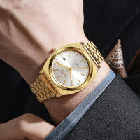 Reloj de cuarzo con calendario nuevo Nautilus simple con banda de acero para hombre - details 4