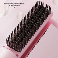 Peine para el Cabello Recto Inalámbrico Calentador de Cabello sin Daño con Iones Negativos Portátil - details 2