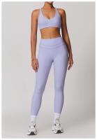 Pantalones de Yoga de Cintura Alta Ajuste Ajustado para Abdomen y Cadera Secado Rápido - details 16