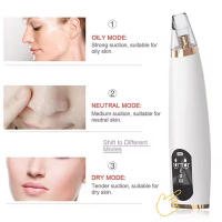 Eliminador de espinillas al vacío, herramienta de limpieza Facial para el acné, equipo de belleza para uso doméstico, venta al por mayor - details 6