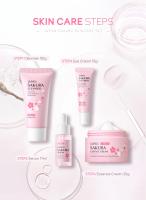 LAIKOU Sakura Kit de Cuidado de la Piel de 4 Piezas Limpiador Facial, Crema para los Ojos, Esencia de Serum Facial, Aceite Nutritivo Rejuvenección de la Piel - details 13
