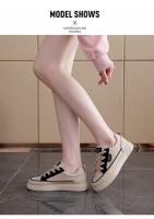 Nuevos Y Cómodos Zapatos Blancos, Zapatos Deportivos Versátiles Para Mujer, Zapatos De Tablero De Moda - details 6