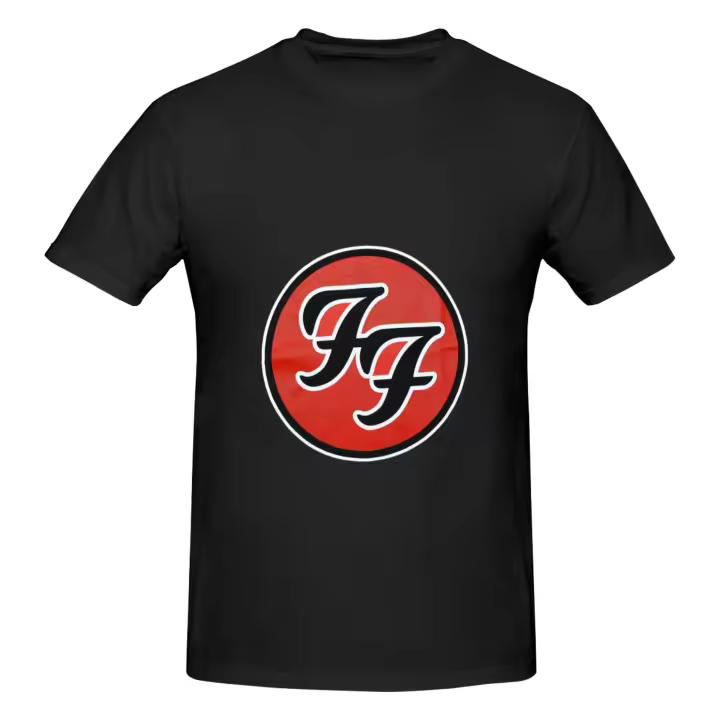 Foo Fighters Ff Logo Camiseta de algodón para hombres y mujeres - 1