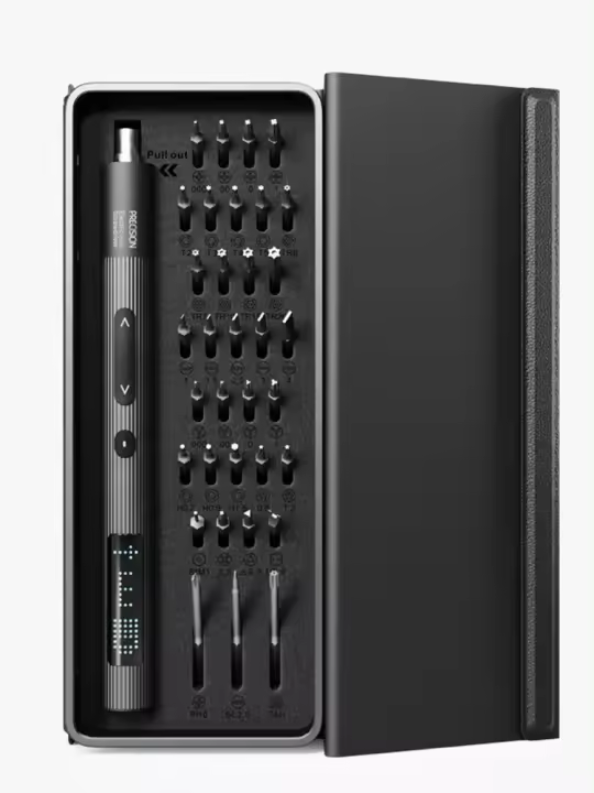 Destornillador Eléctrico de 36 en 1 con Pantalla Electrónica Ajustable en Torque Herramientas de Reparación de Precisión con Piezas de Destornillador Magnético - 1