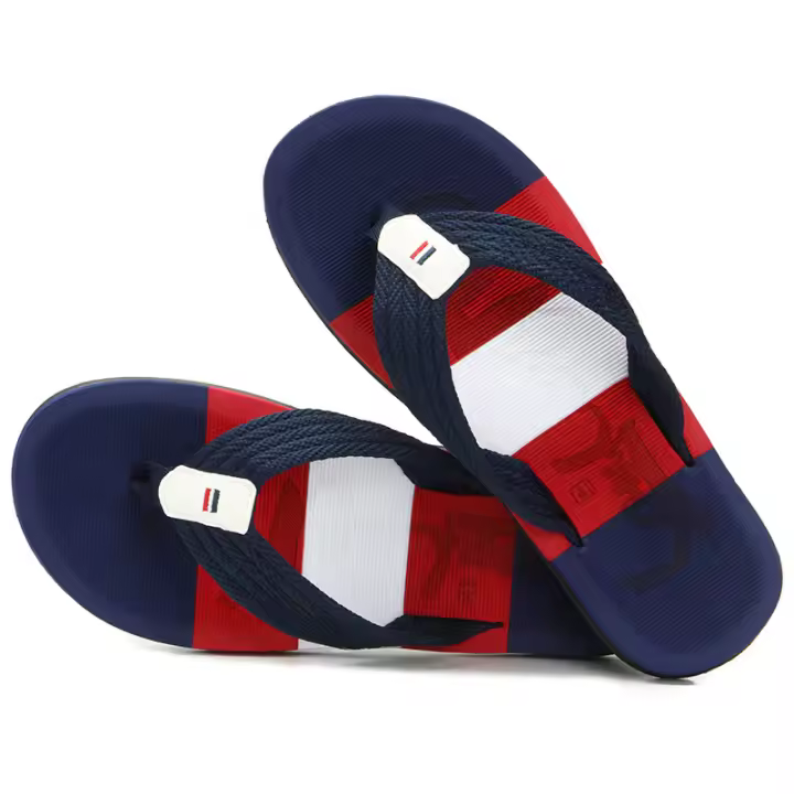 Chanclas zapatillas de playa antideslizantes pellizcan tus pies, sandalias de hombre sandalias casuales - 1