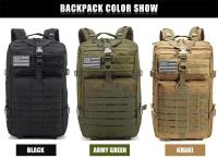 Mochila Táctica de 45L Paquete de Asalto de 3P para Sobrevivencia al Aire Libre - details 2