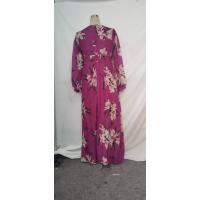 Vestidos estampados para mujer, Vestidos de manga larga con cuello en V, Otoño, Nuevo - details 17