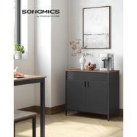 Gabinete de Metal Doble Puerta Magnético Estante Ajustable con Marco de Acero 40 x 80 x 76 cm - details 3