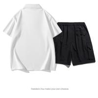 Polo de verano de manga corta con pantalón casual de cinco minutos ropa casual diaria para salir - details 8