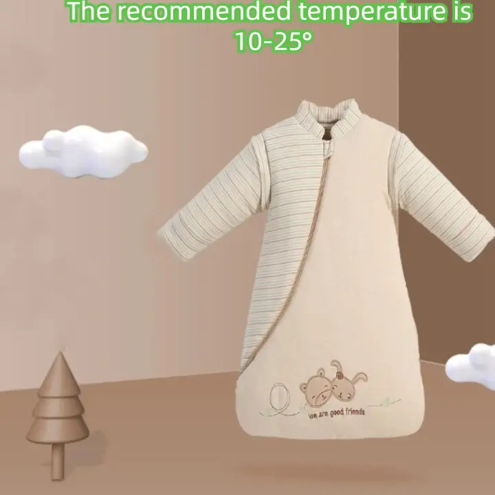 Saco de dormir para bebé recién nacido, mantas de algodón para guardería, saco de dormir grueso y cálido, manta envolvente para cochecito, invierno, nuevo - 1