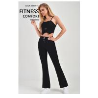Pantalones de Cintura Alta de Melocotón Europeo Versátiles para Mujeres, Adecuados para Fitness y Yoga, Acampados Fuera de Uso - details 9