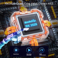 Dispositivo de TV inteligente X88 PRO 13, decodificador con Android 13, 8K, RK3528, cuatro núcleos, WIFI6 Dual, 4GB, 32GB/64 GB, luz RGB, 2GB, 16GB, reproductor multimedia - details 1
