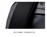 Nuevos hombres texturizados de moda, mochila casual para computadora - details 26