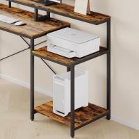 Mesa Gaming para PC con 3 Tomas de CA y 2 Puertos de Carga USB, Escritorio para Ordenador con Amplio. - details 4