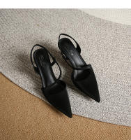 Sandalias huecas de aguja de nuevo estilo, zapatos de mujer de moda con una sola tira - details 21