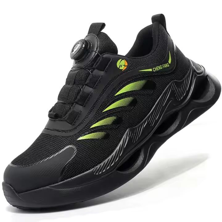 Zapatos de Seguridad para Hombres Calzado de Trabajo con Suela de Goma Resistente al Desgaste - 1