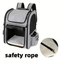 Mochila transpirable portátil para gatos, Transportín para perros plegable y expandible, bolsa para mascotas de alta capacidad - details 5
