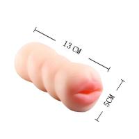 Leten-taza de masturbación Oral/Vagina/Anal, masajeador Manual, coño de bolsillo, Juguetes sexuales vaginales de silicona, productos de mamada para hombres - details 3