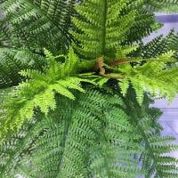 Sábanas persas artificiales de 56cm y 15 tenedores, plantas de plástico, materiales de pared, palmeras falsas verdes, decoración del hogar para hoteles, - details 4