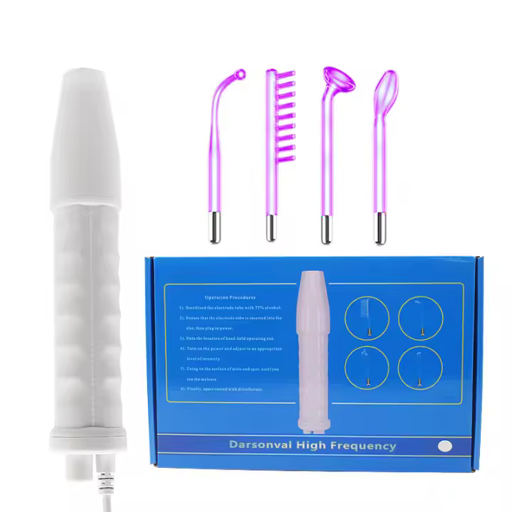 Máquina Facial de alta frecuencia, herramientas para el acné, masajeador Facial, cuidado de la piel, Spa de belleza para el cabello - 1
