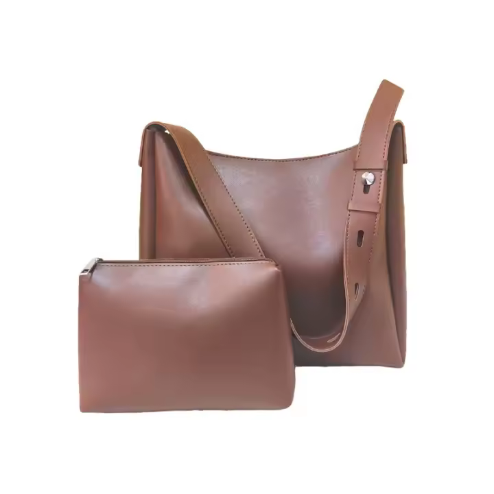 Bolso Grande de Un Solo Hombro + Conjunto de Dos Piezas Bolso Oblicuo para Mujer - 1