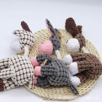 Juguetes para mascotas, cuerda de algodón resistente a las mordeduras, juguetes de felpa para perros, dientes de molienda, sonido de burro, juguetes para cachorros, suministros para mascotas - details 1