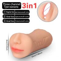 Taza de avión para hombres, masturbador masculino, masturbación Anal vaginal Oral, Vagina Real suave, Coño de bolsillo, Juguetes sexuales para hombres, mamada - details 6