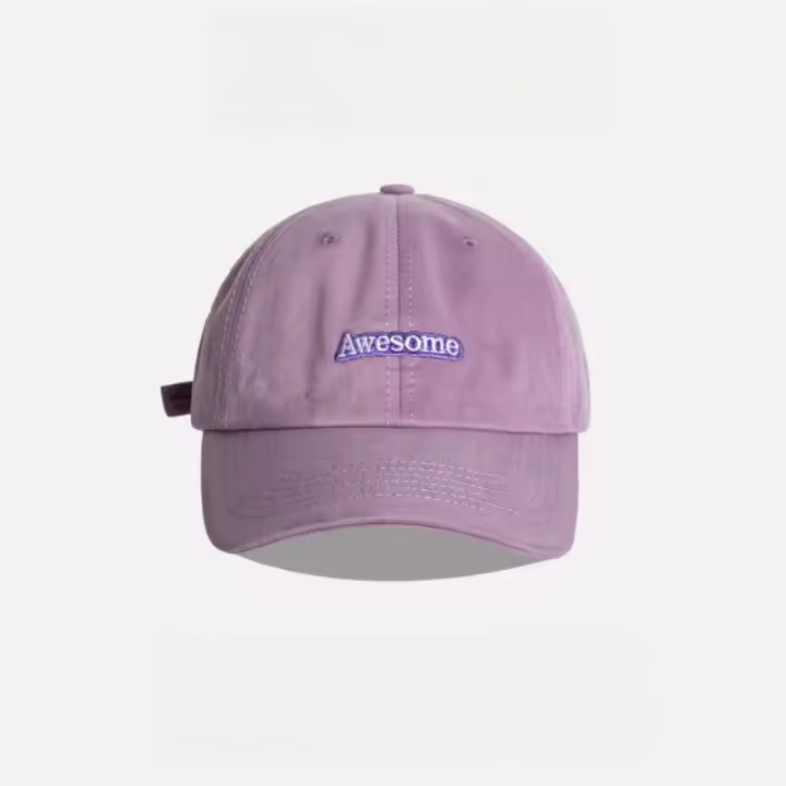 Primavera otoño niños y niñas bonitas gorras de béisbol letras bordadas hombres sombreros para mujeres - 1