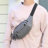 Cintura universal para hombres y mujeres Bolso cruzado de moda de color sólido - details 18