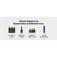 Medicube Deep Vitamin C Golden Capsule hidratante facial cápsulas de liposomas para arrugas, Gel transparente radiante para brillo - details 7