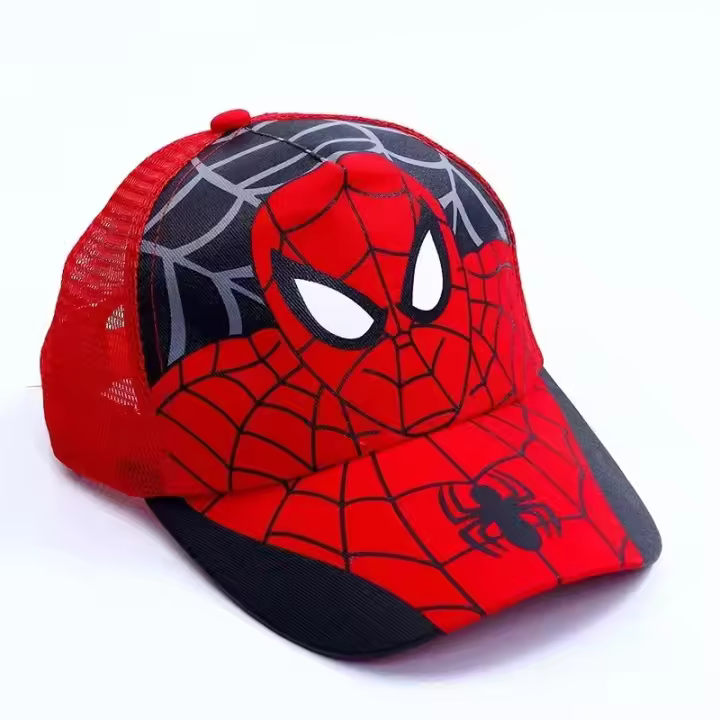 Gorra infantil de béisbol de Spiderman (estilo anime) para niños/bebés de 2 a 8 años, moda urbana para todas las estaciones - 1