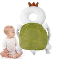 Almohada de protección anticaída para la cabeza del bebé y el niño, respirable y anticolisión, forma de tortuga ajustable - details 0