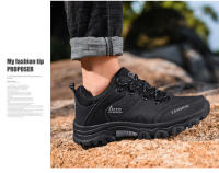 Zapatos de senderismo impermeables para hombre, zapatillas de escalada de montaña, calzado de entrenamiento al aire libre, antideslizante, novedad - details 27