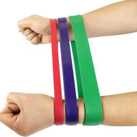 1 Uds. Equipo de Fitness bandas de resistencia entrenamiento gimnasio Pilates tirar hacia arriba bandas elásticas de goma bucle de entrenamiento de fuerza interior - details 0