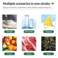Medidor de PH de alimentos profesional, alta precisión, ~ 14.00pH 0,00, temperatura, Sensor de prueba de pH para carne, enlatado, queso, masa, agua, Analizador de acidez - details 2
