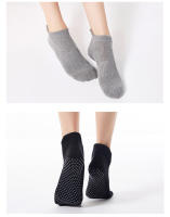 Calcetines deportivos de algodón para mujer, medias antideslizantes de cabeza redonda, transpirables, con ventilación, para Pilates, Ballet y baile - details 6