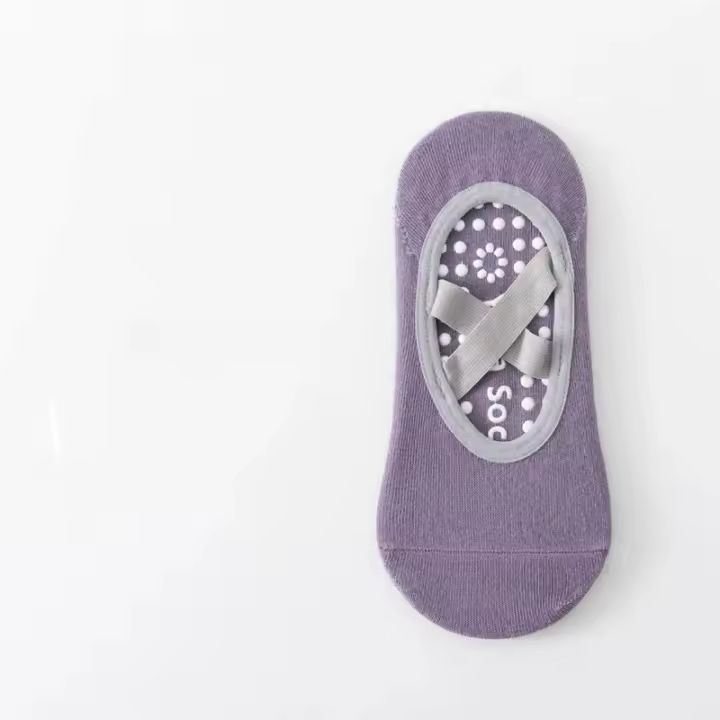 UG Calcetines de Yoga Profesionales para Mujeres Pareja de 3 Antideslizantes de Silicona - 1